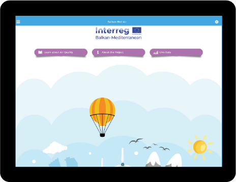 Balkan-Med Air Application